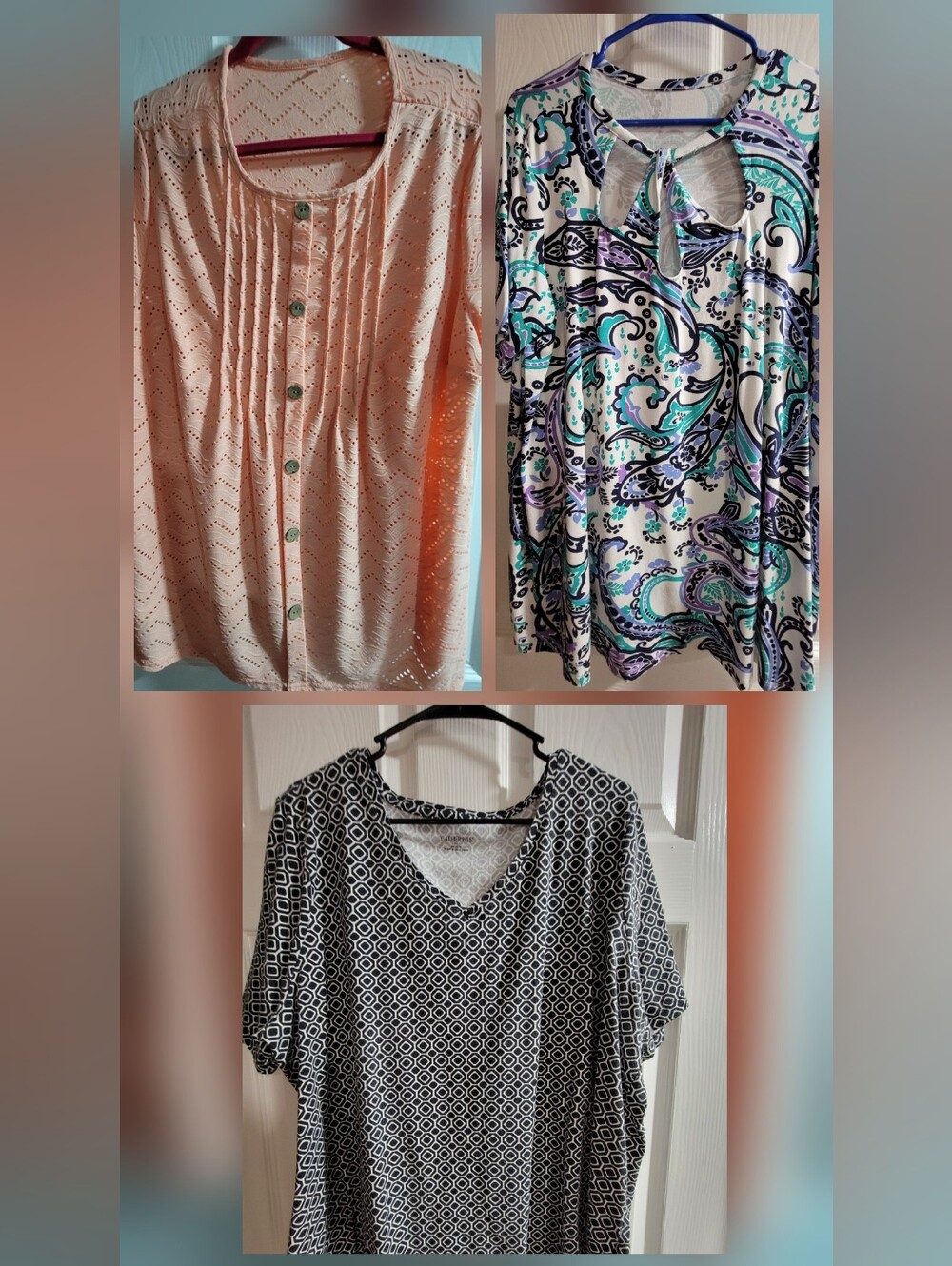 CLOSET CLEANOUT! Bundle of 3- Like New- size v1x Blouses